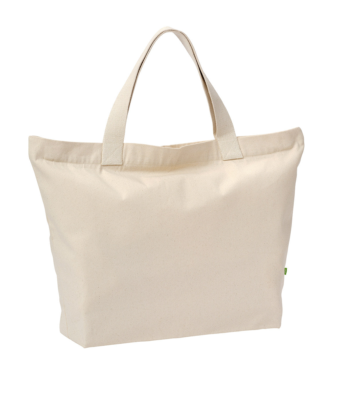 Elba Organic Canvas Premium Zip Tote - RL069