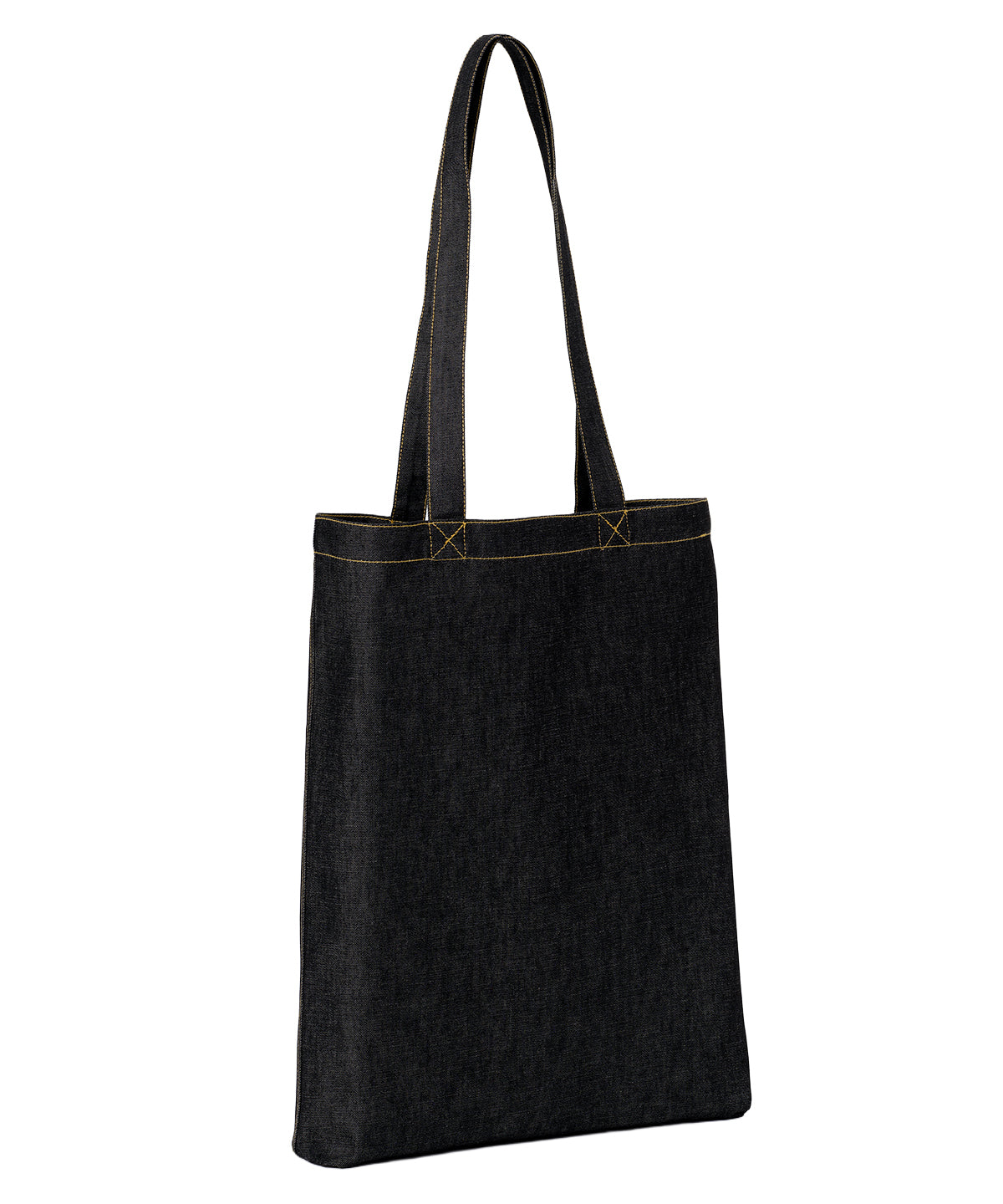 Denim ‘Flat Base’ Shopper - RL550