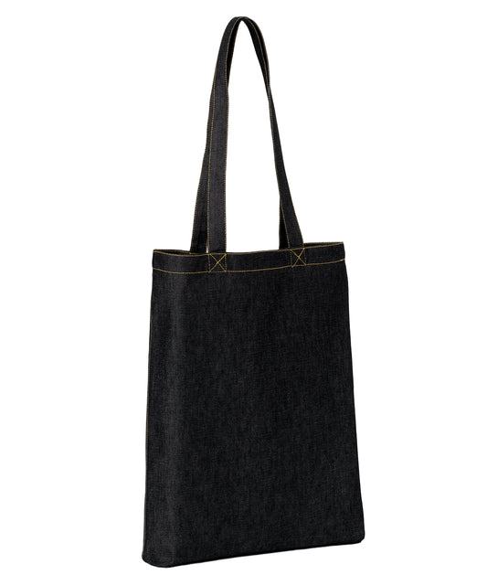 Denim ‘Flat Base’ Shopper - RL550