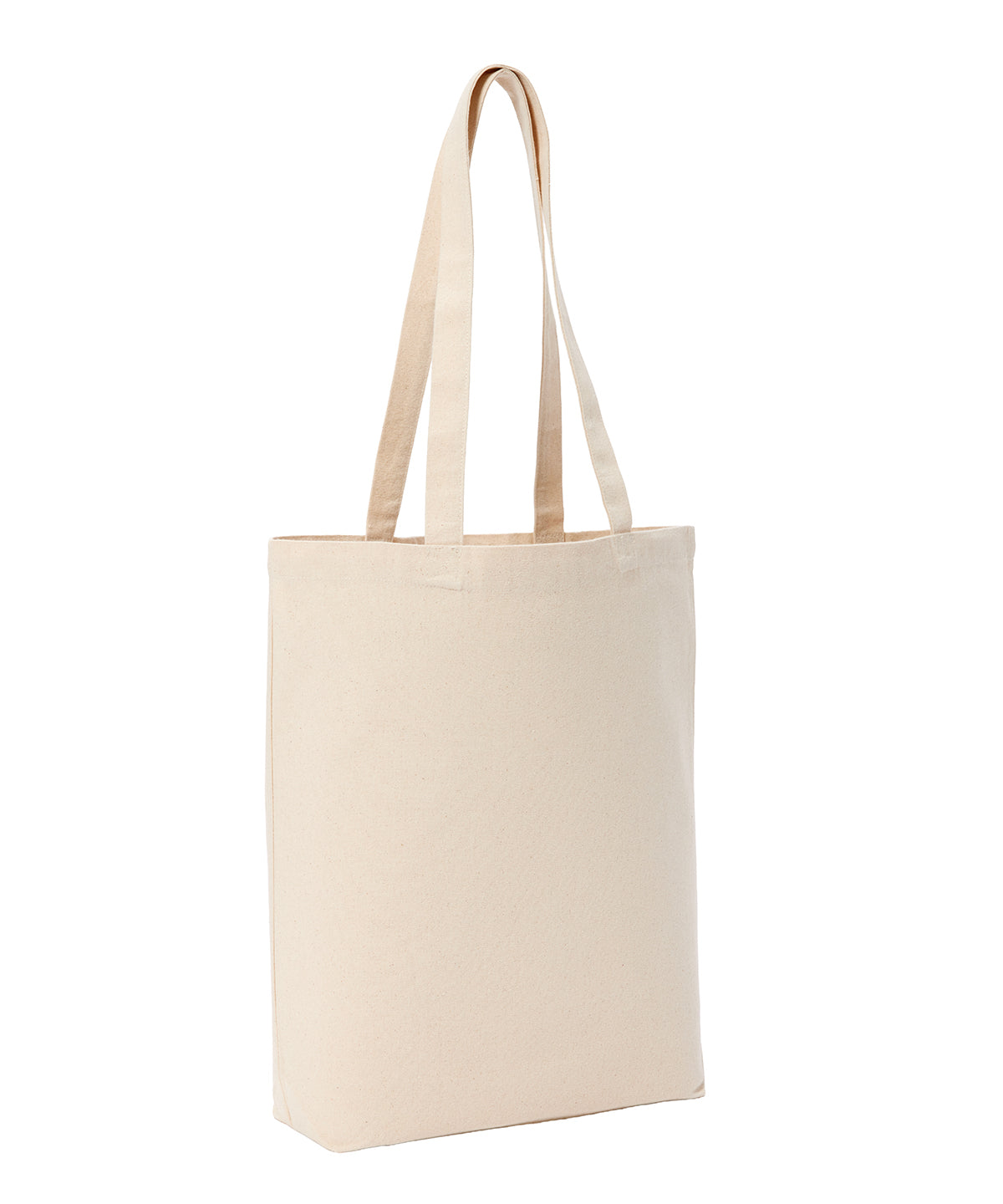 Recycled Premium Canvas ‘Flat Base’ Shopper - RL660