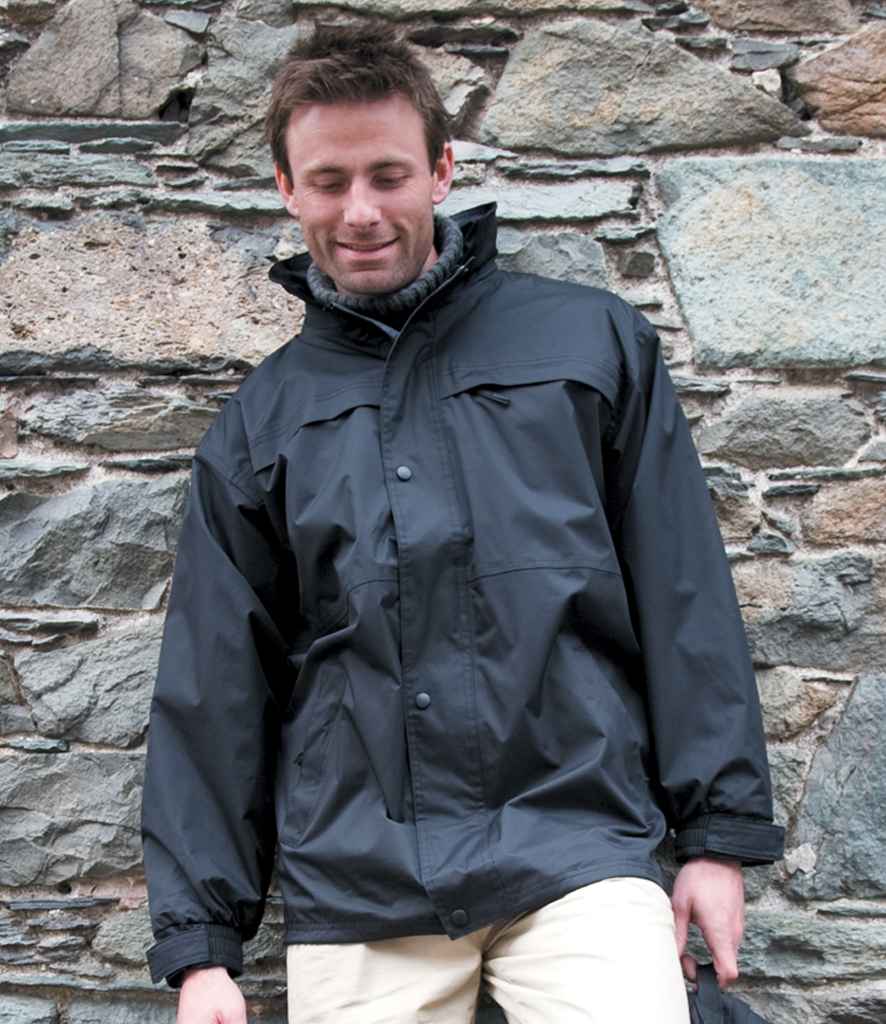 Result Multi-Function Midweight Jacket RS67 in Black/Grey – model