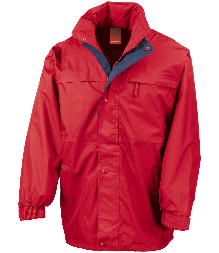 Result Multi-Function Midweight Jacket RS67 in Red/Navy – front