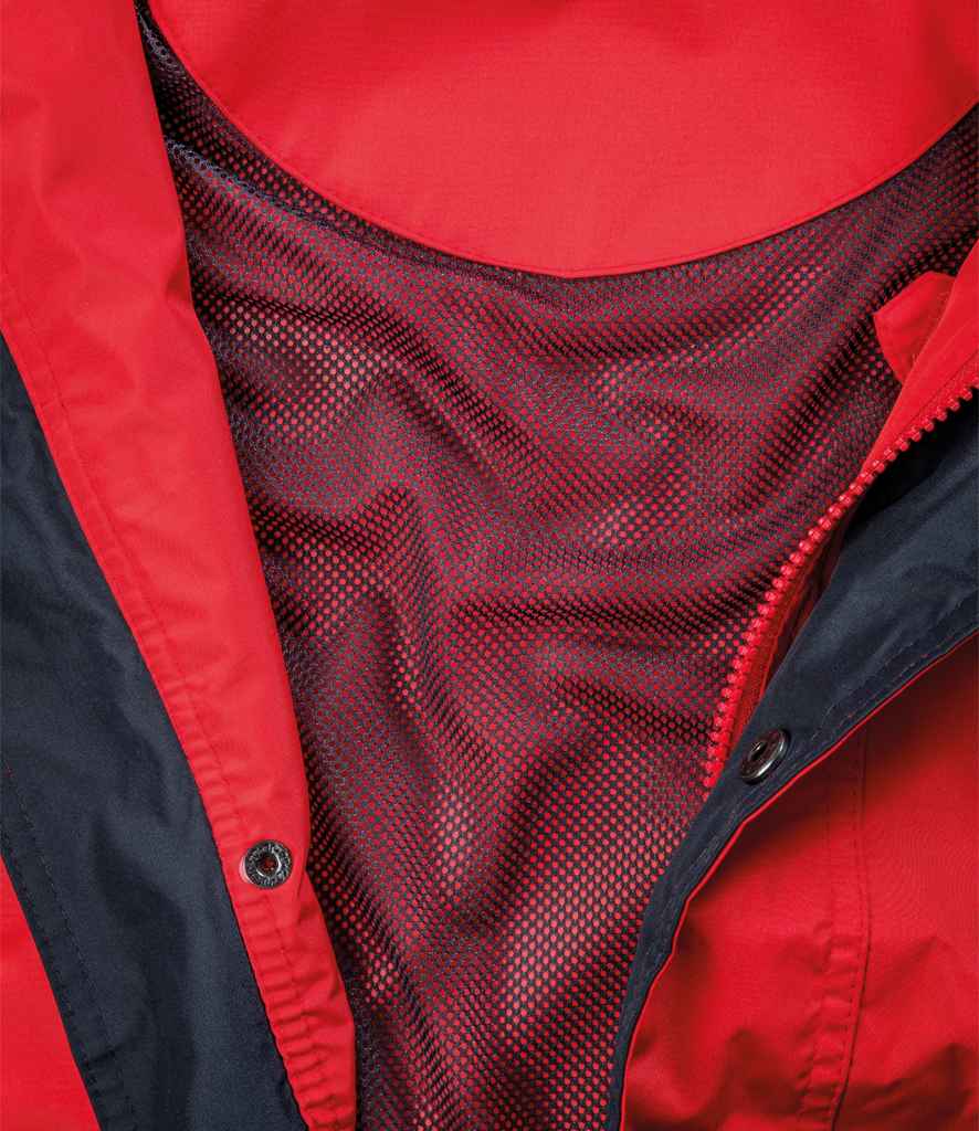 Result Multi-Function Midweight Jacket RS67 in Red/Navy – detail