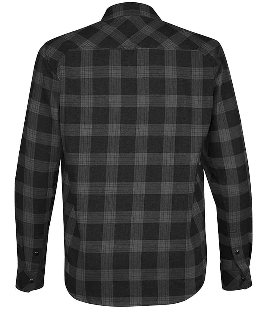 SFX1 Carbon Plaid Back
