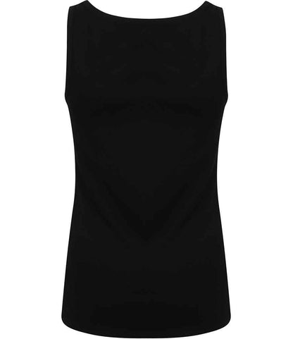SF Clothing Ladies Feel Good Stretch Vest SK123 in Black – back