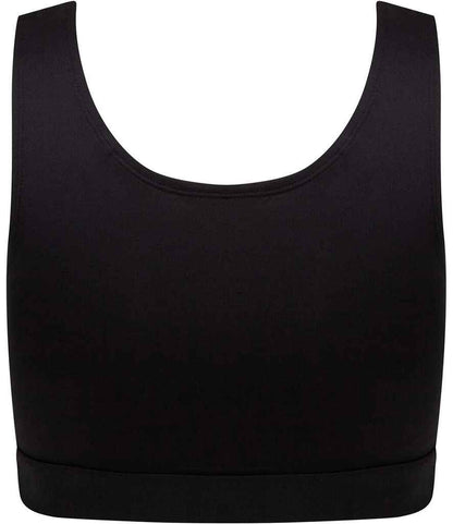 SF Clothing Ladies Fashion Crop Top SK236 in Black/Black – back