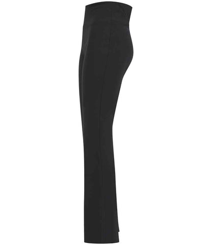 SF Clothing Ladies Flared Leggings SK428 in Black – side