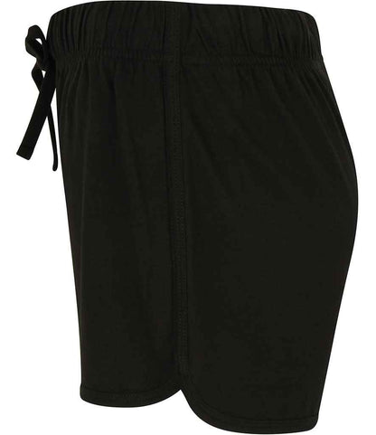 SF Clothing Ladies Retro Shorts SK69 in Black/Black – side