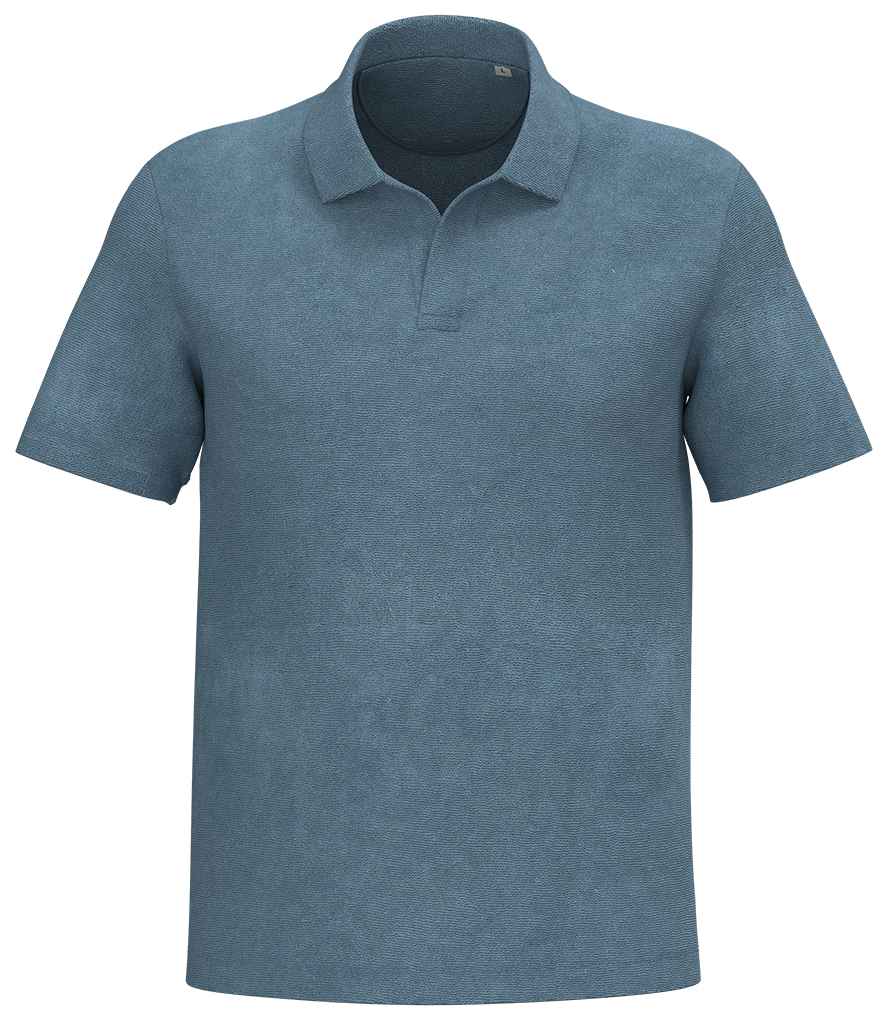 Spasso Terry Towel Polo Shirt - SP229