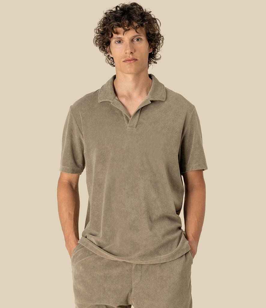 Spasso Terry Towel Polo Shirt - SP229