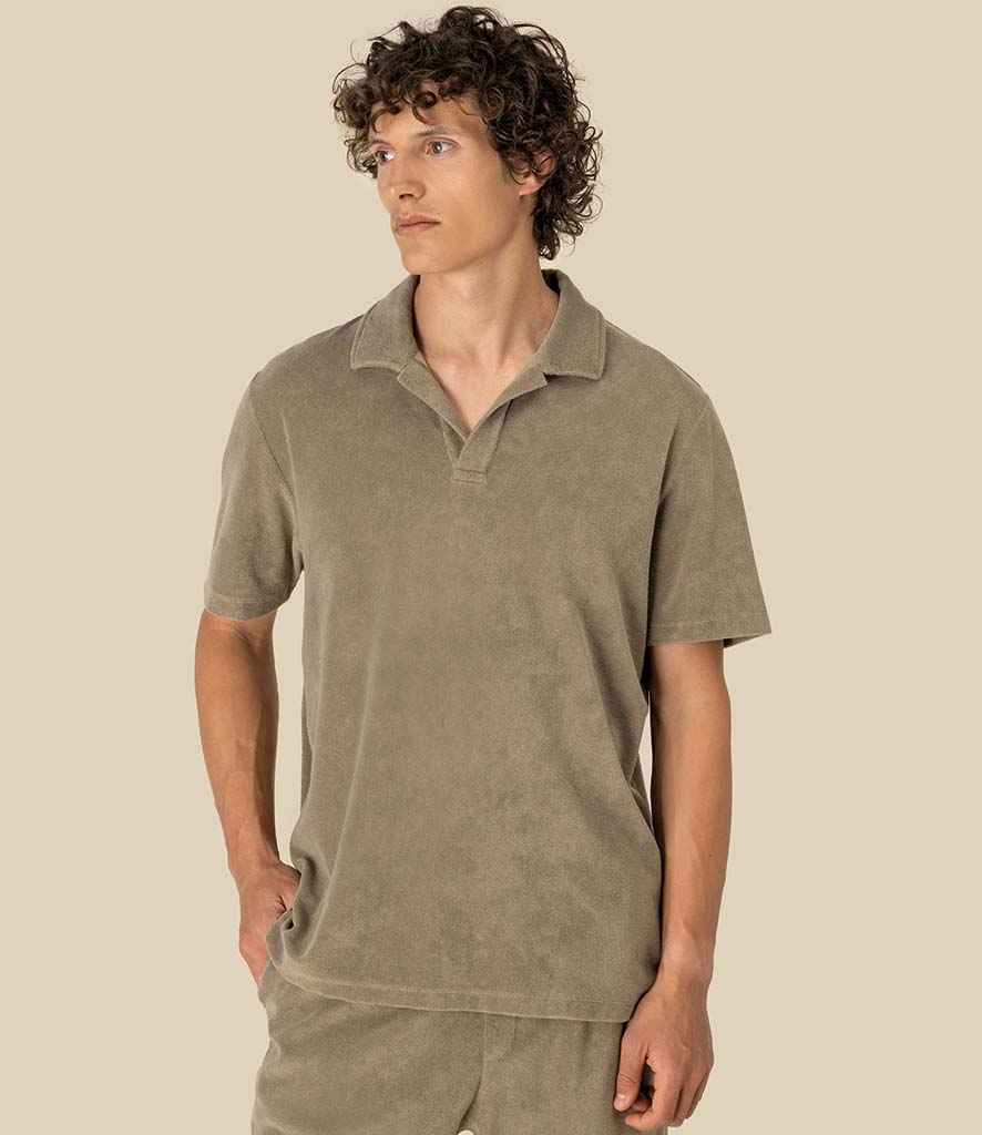 Spasso Terry Towel Polo Shirt - SP229