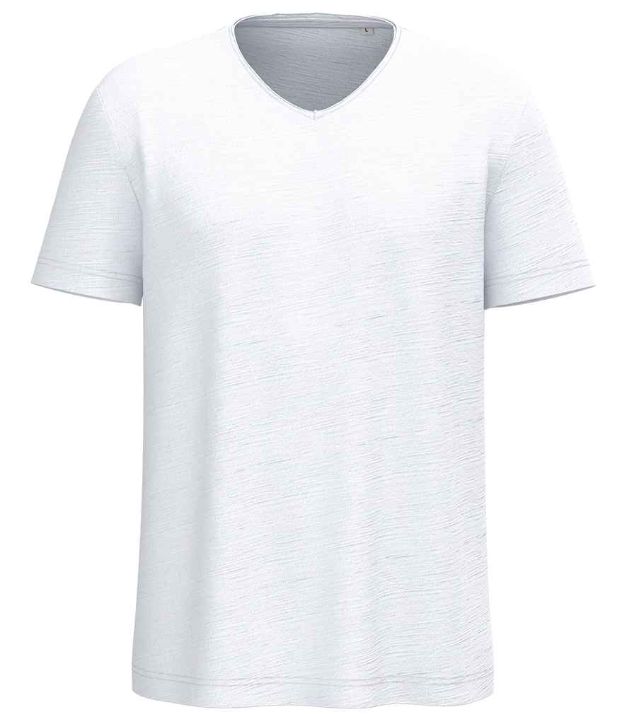 Spasso Drop Shoulder Raw Edge Collar Slub T-Shirt - SP303