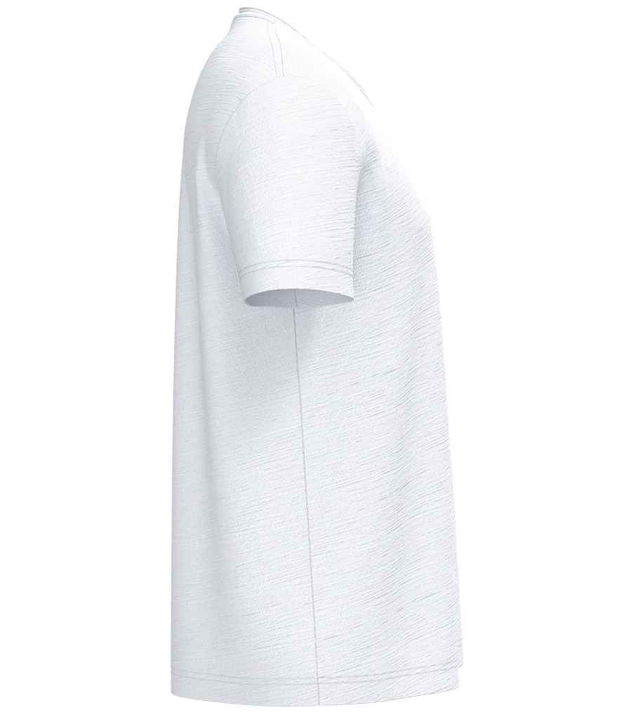 Spasso Drop Shoulder Raw Edge Collar Slub T-Shirt - SP303