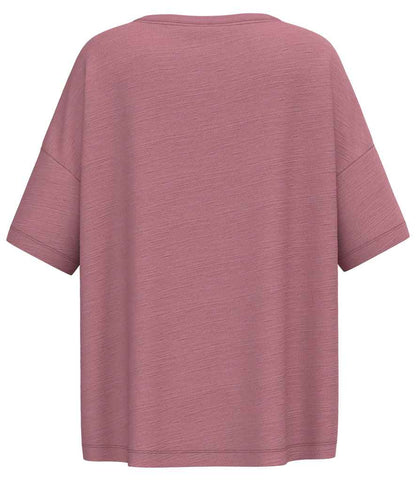 Spasso Ladies Oversized Slub T-Shirt - SP304