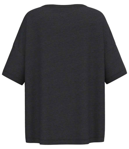 Spasso Ladies Oversized Slub T-Shirt - SP304