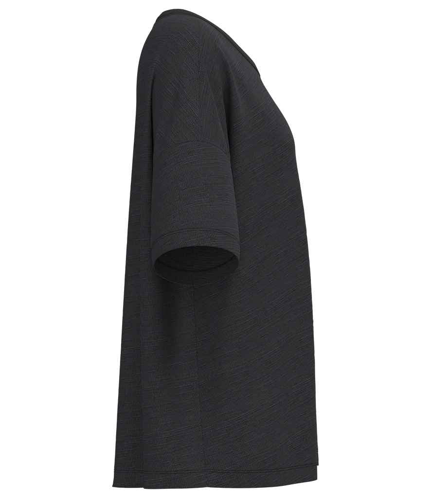 Spasso Ladies Oversized Slub T-Shirt - SP304