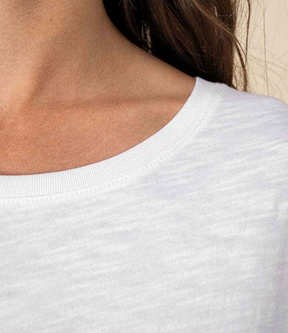 Spasso Ladies Oversized Slub T-Shirt - SP304