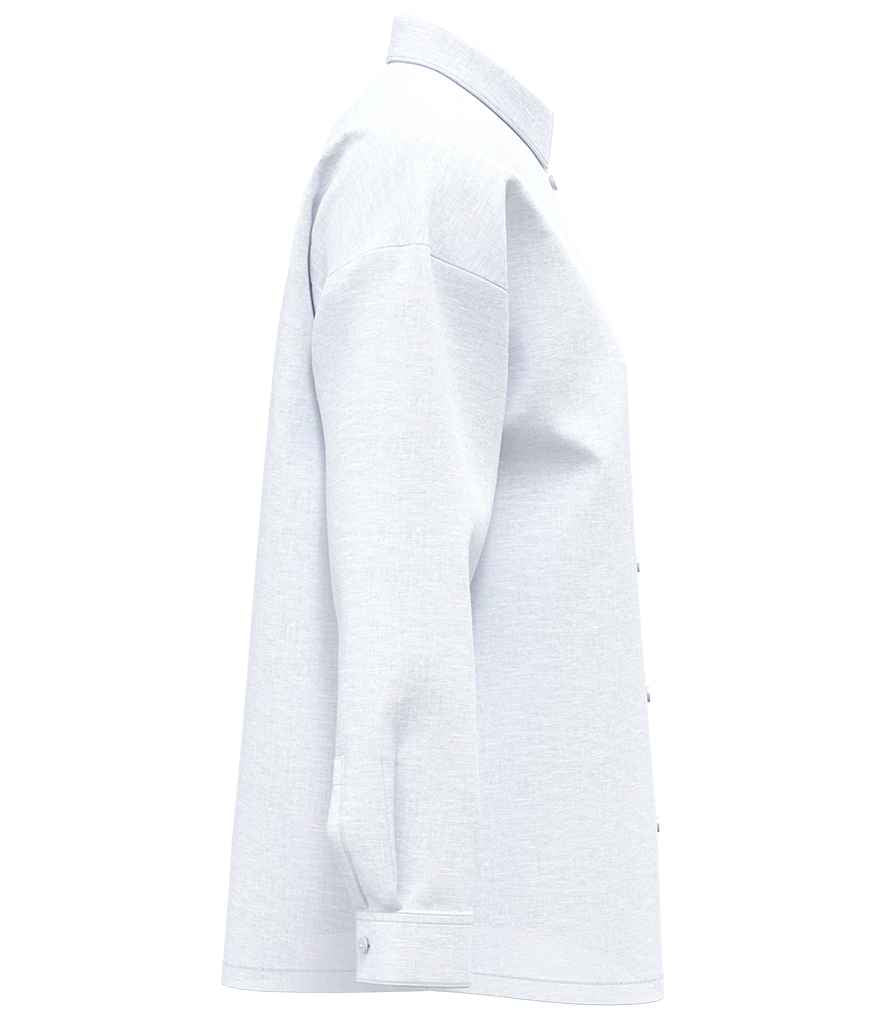 Spasso Ladies Long Sleeve Oversized Linen Shirt - SP501