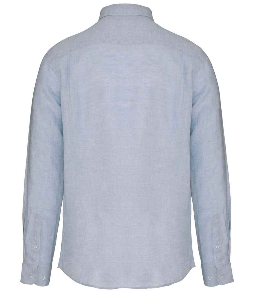 SP504 Linen Blue Back