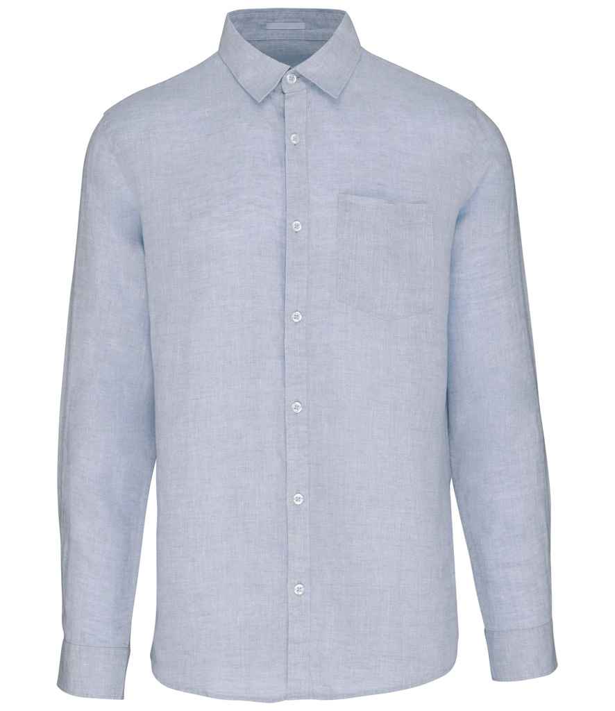 SP504 Linen Blue Front