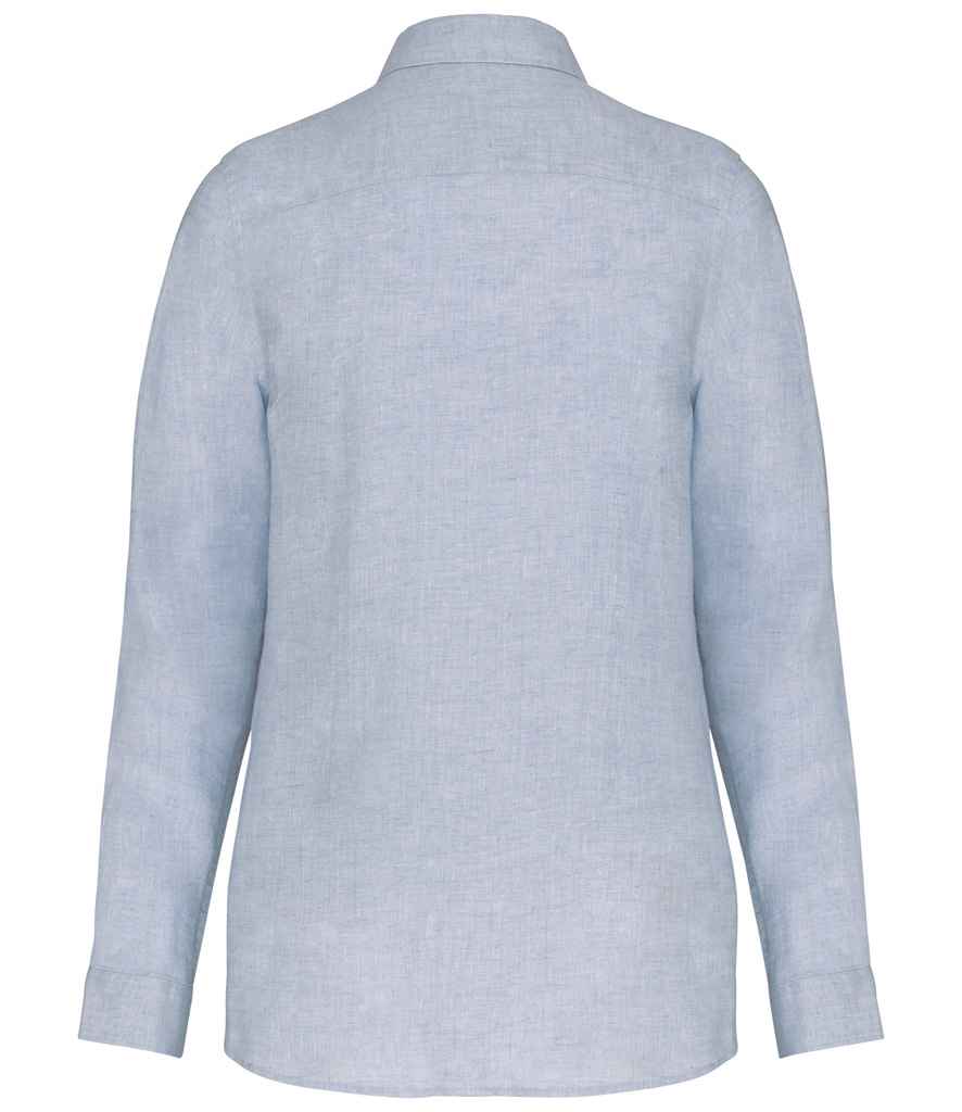 SP505 Linen Blue Back