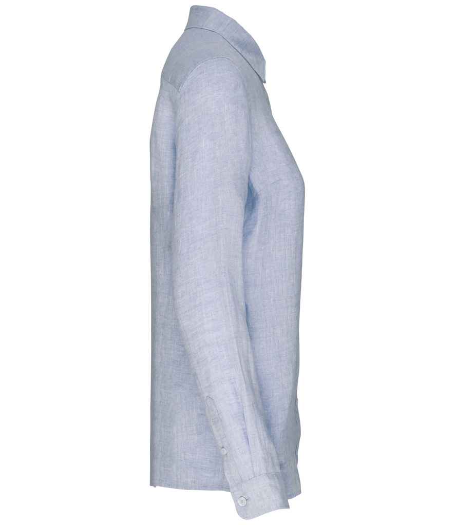 SP505 Linen Blue Side