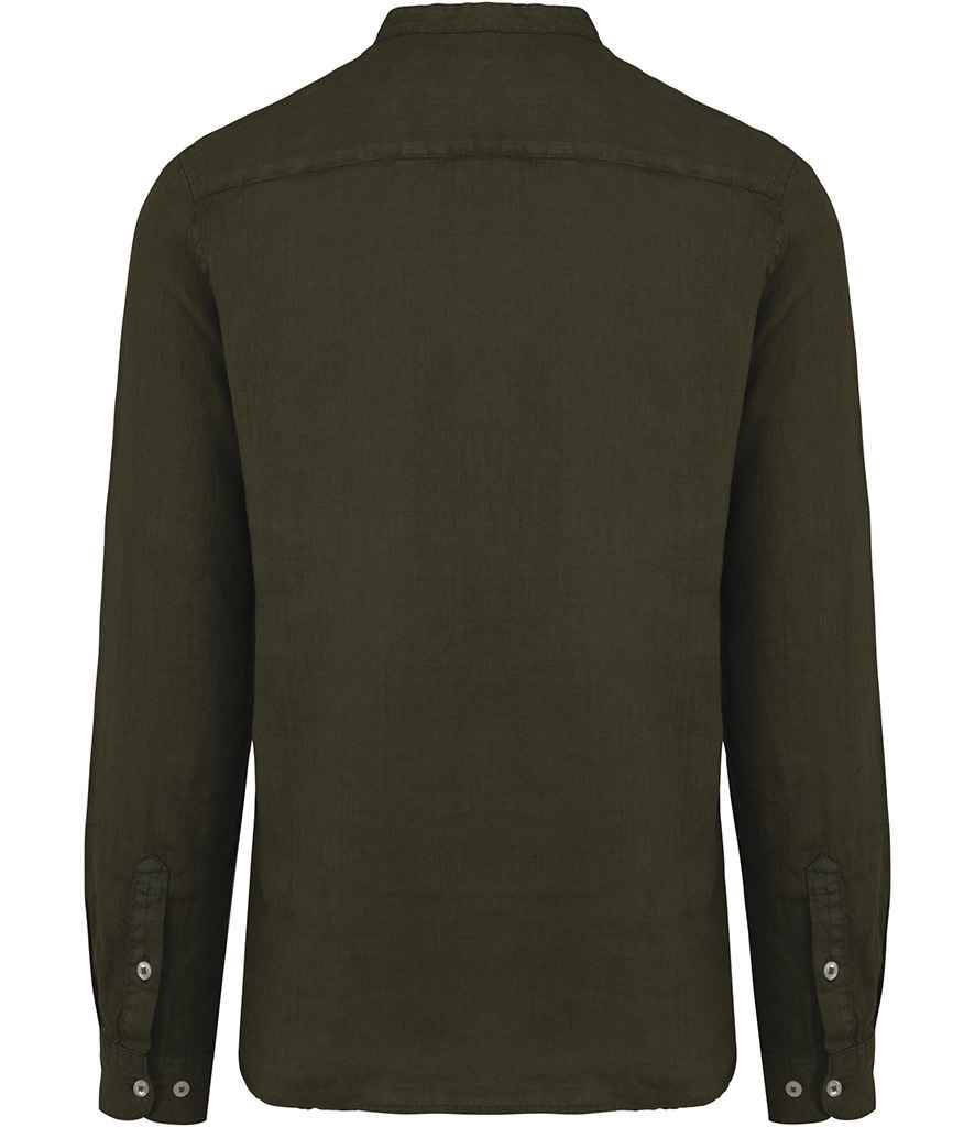 SP507 Washed Organic Khaki Back