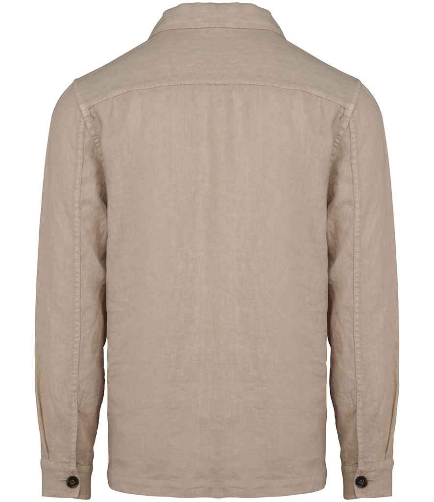 SP516 Washed Linen Sand Back
