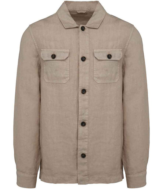 SP516 Washed Linen Sand Front