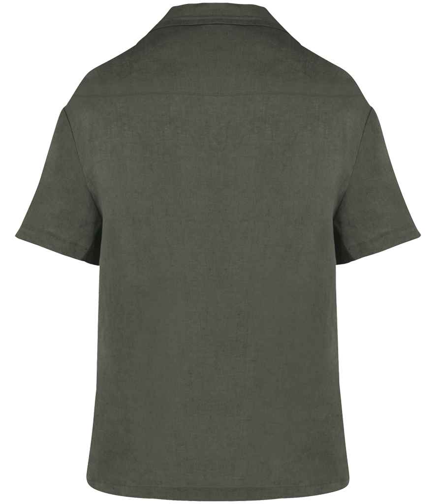 SP523 Organic Khaki Back