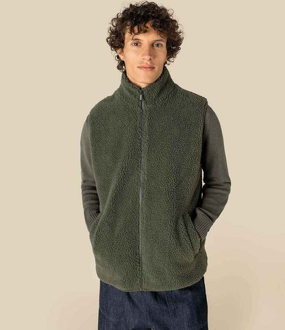 Spasso Unisex Sherpa Bodywarmer - SP603
