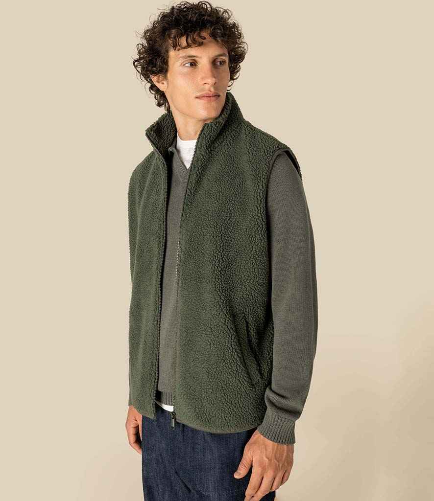 Spasso Unisex Sherpa Bodywarmer - SP603