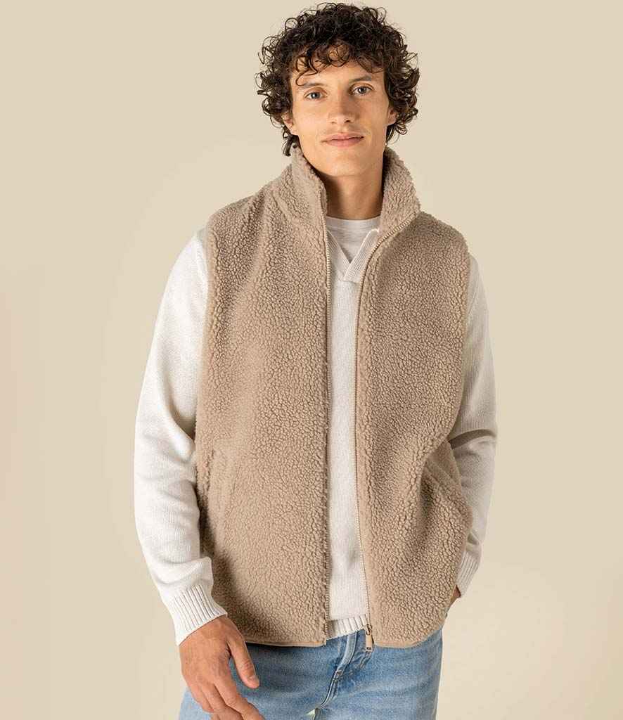 Spasso Unisex Sherpa Bodywarmer - SP603