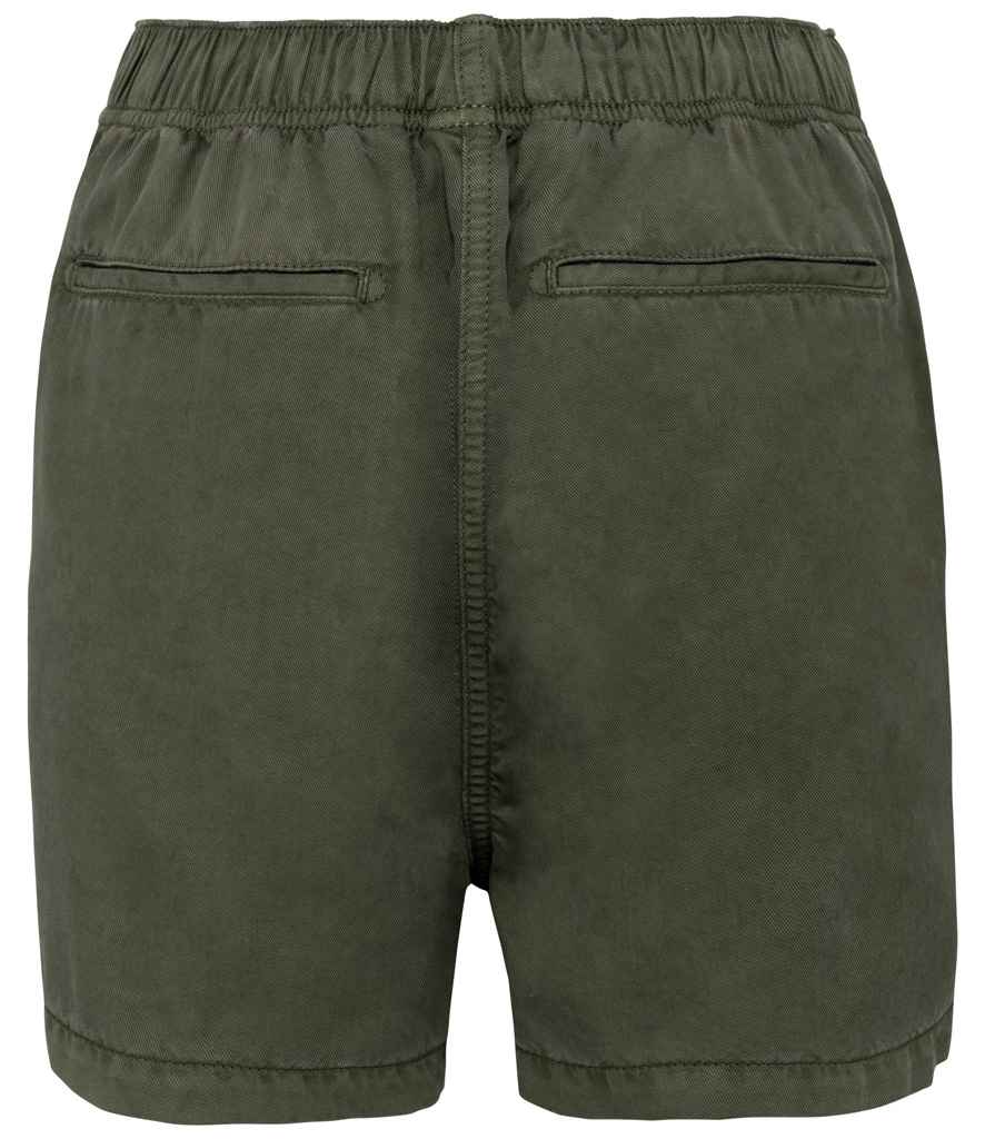 SP725 Washed org. khaki Back