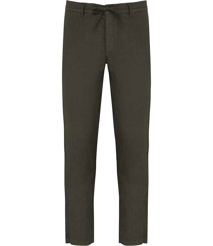 SP732 Washed Organic Khaki Back