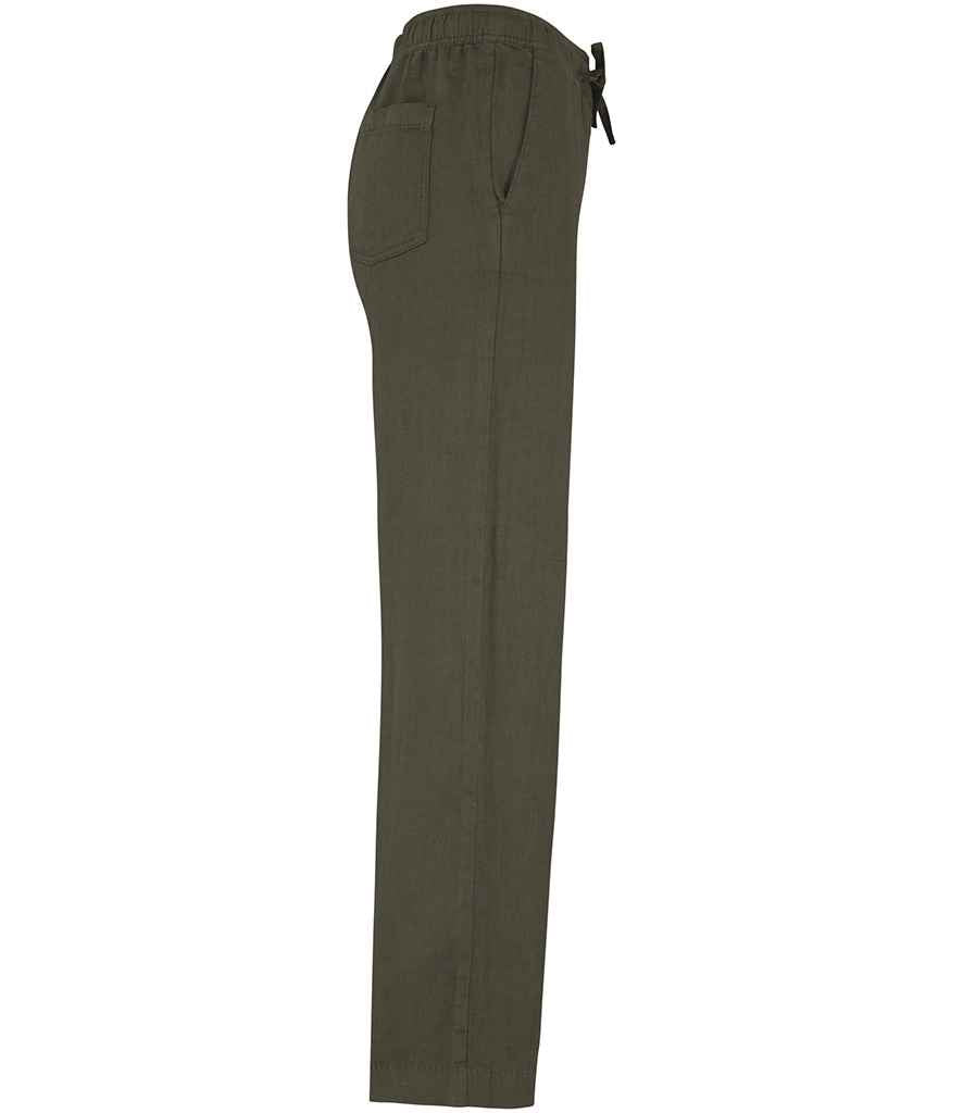 SP733 Washed Organic Khaki Side