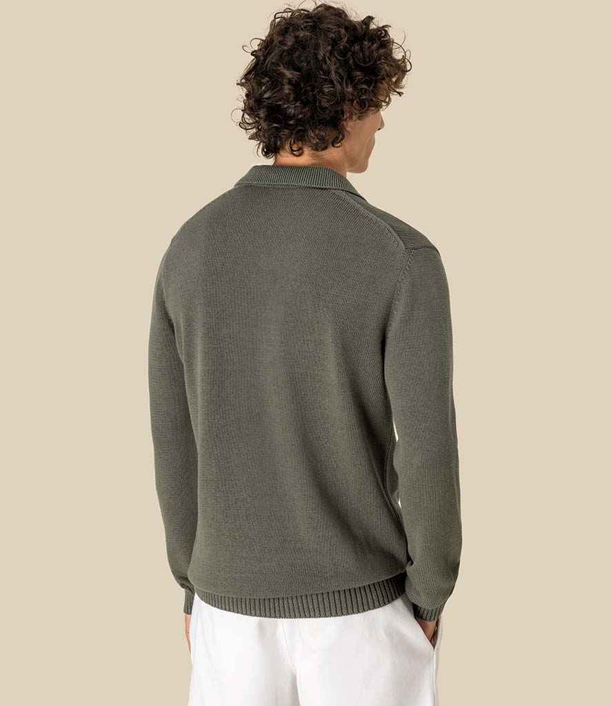 Spasso Polo Collar Jumper - SP901