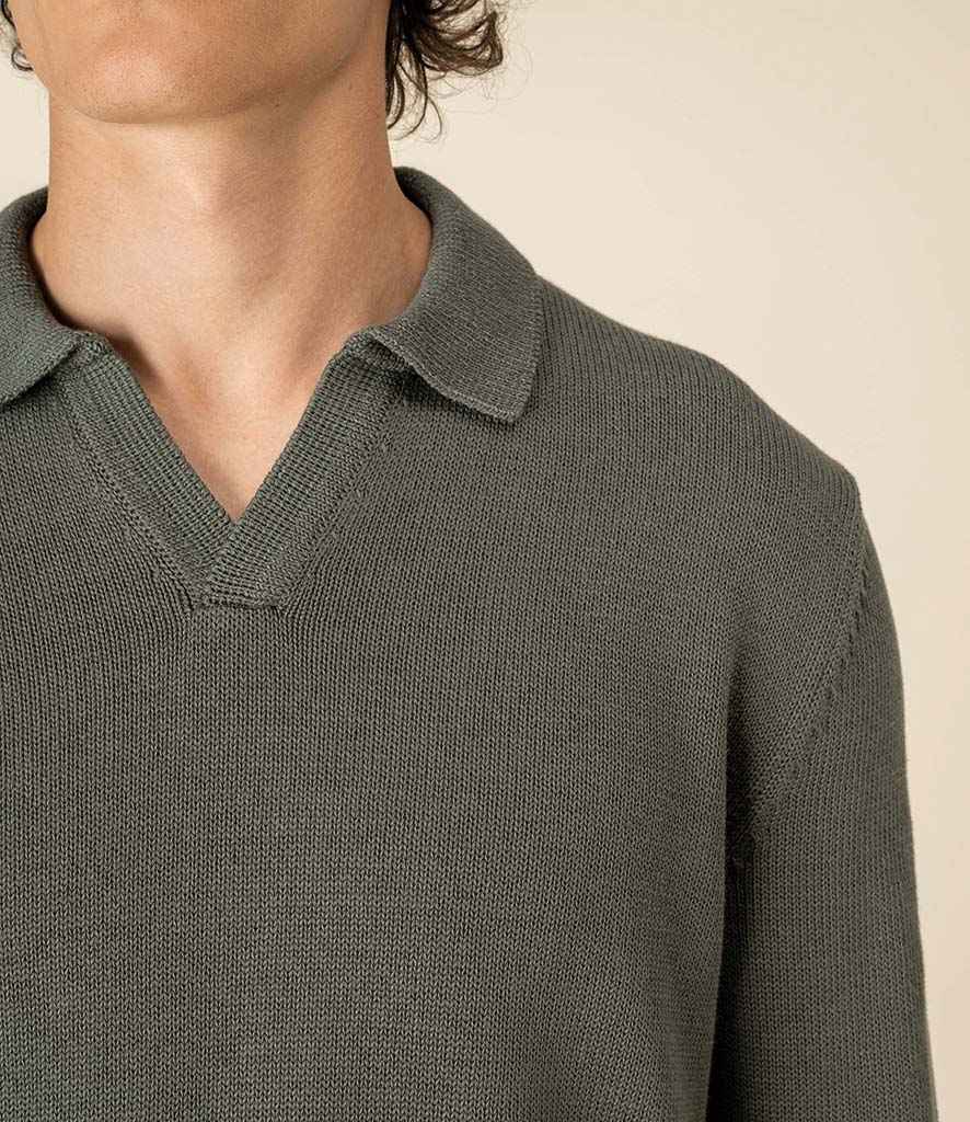 Spasso Polo Collar Jumper - SP901