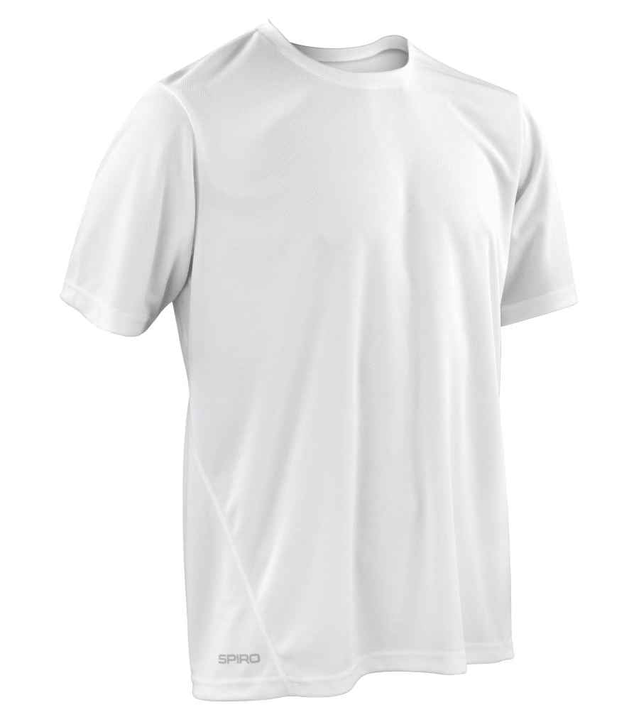 Spiro Quick Dry Performance T-Shirt SR253M in White – front