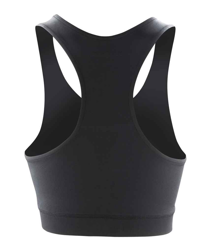 Spiro Impact Ladies Softex Crop Top SR282F in Black – back