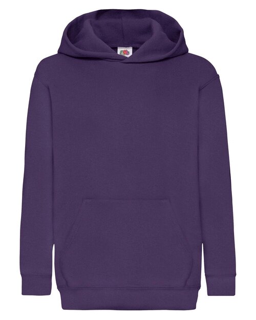 Fruit of the Loom Kids Classic Hooded Sweatshirt - SS14B
