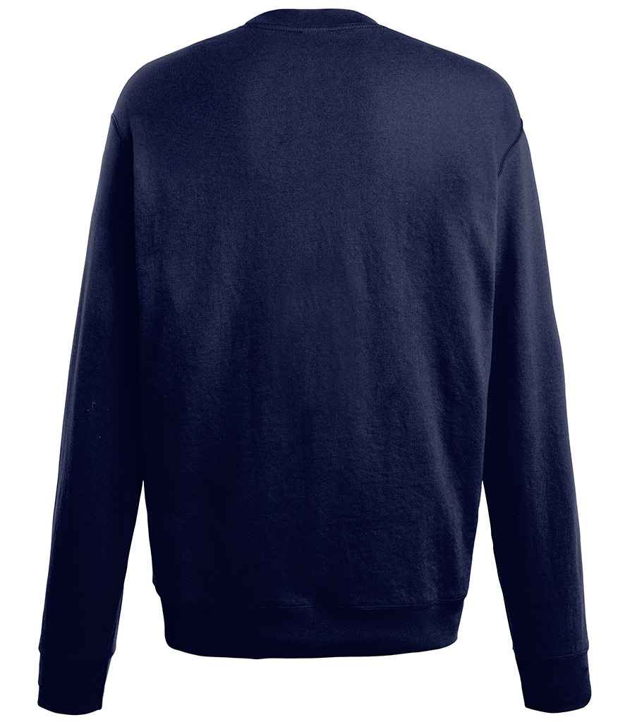 Fruit of the Loom Lightweight Drop Shoulder Sweatshirt SS123 in Deep Navy – back