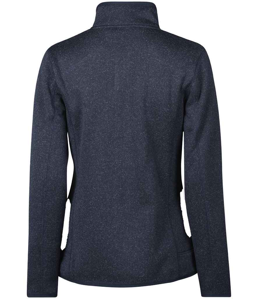 T9616 Navy Melange Back