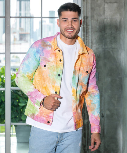 Colortone Tie-dye Denim Jacket - TD32M