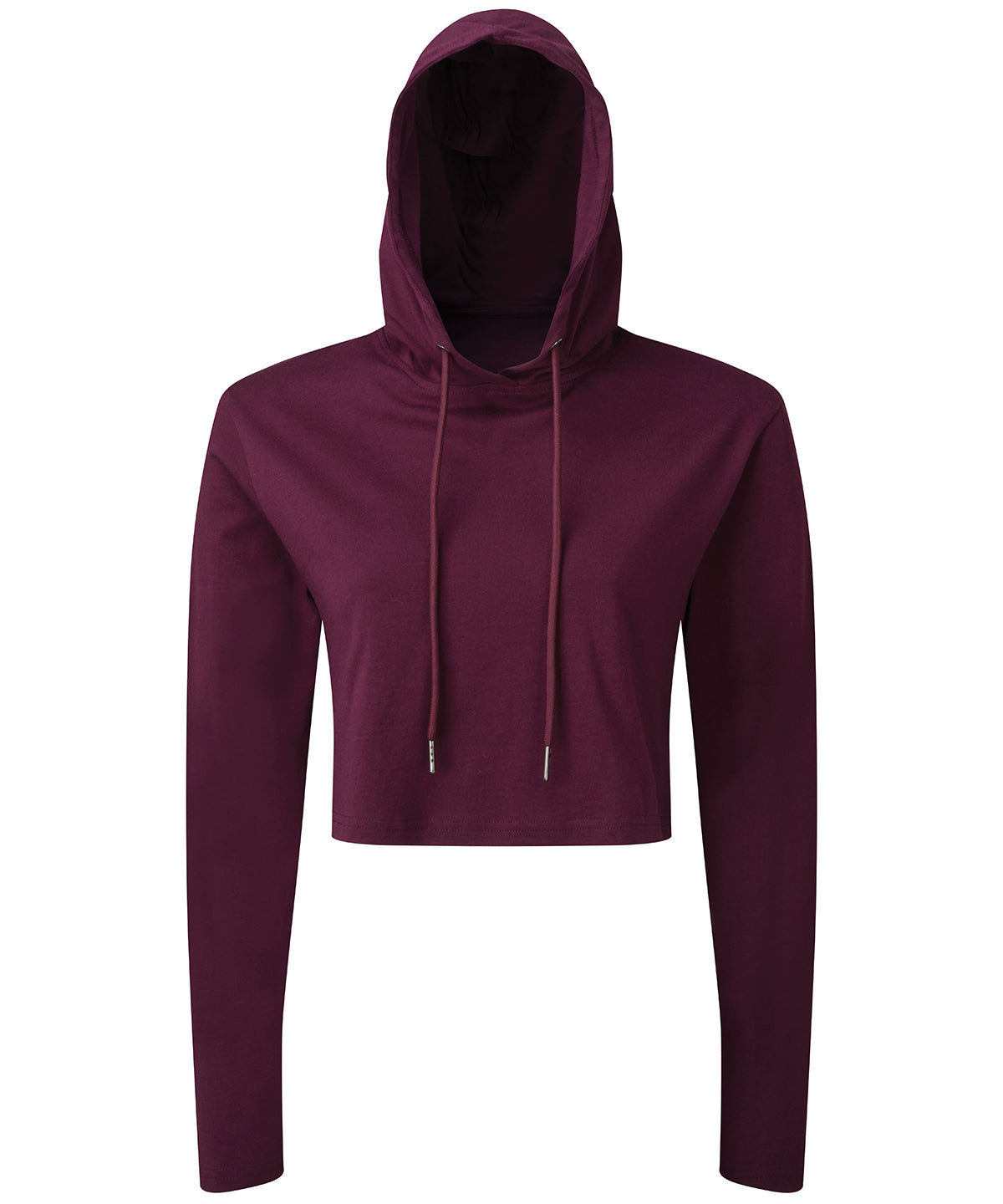 Women's TriDri® Cropped Hooded Long Sleeve T-Shirt - TR088