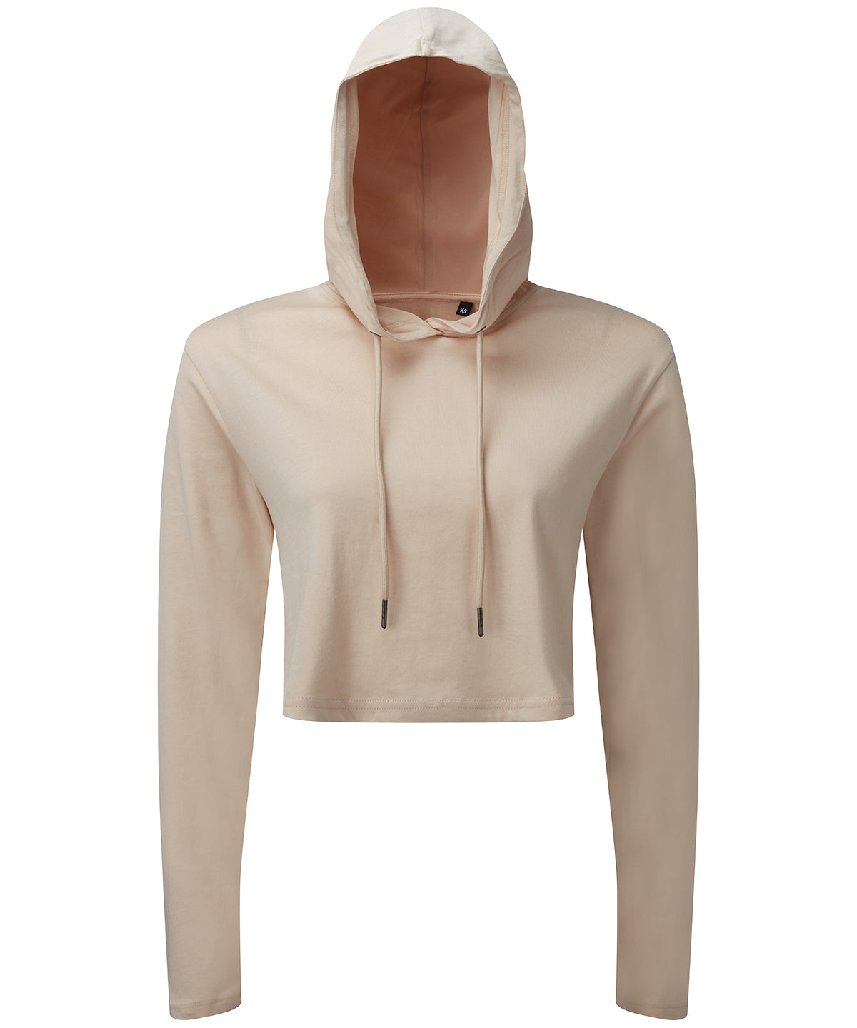 Women's TriDri® Cropped Hooded Long Sleeve T-Shirt - TR088
