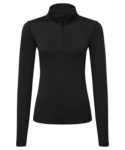 Women's TriDri® Recycled Long Sleeve Brushed Back ¼ Zip - TR121
