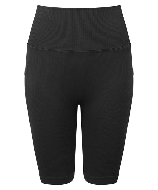Women's TriDri® Ribbed Seamless 3D Fit" Cycle Shorts" - TR225