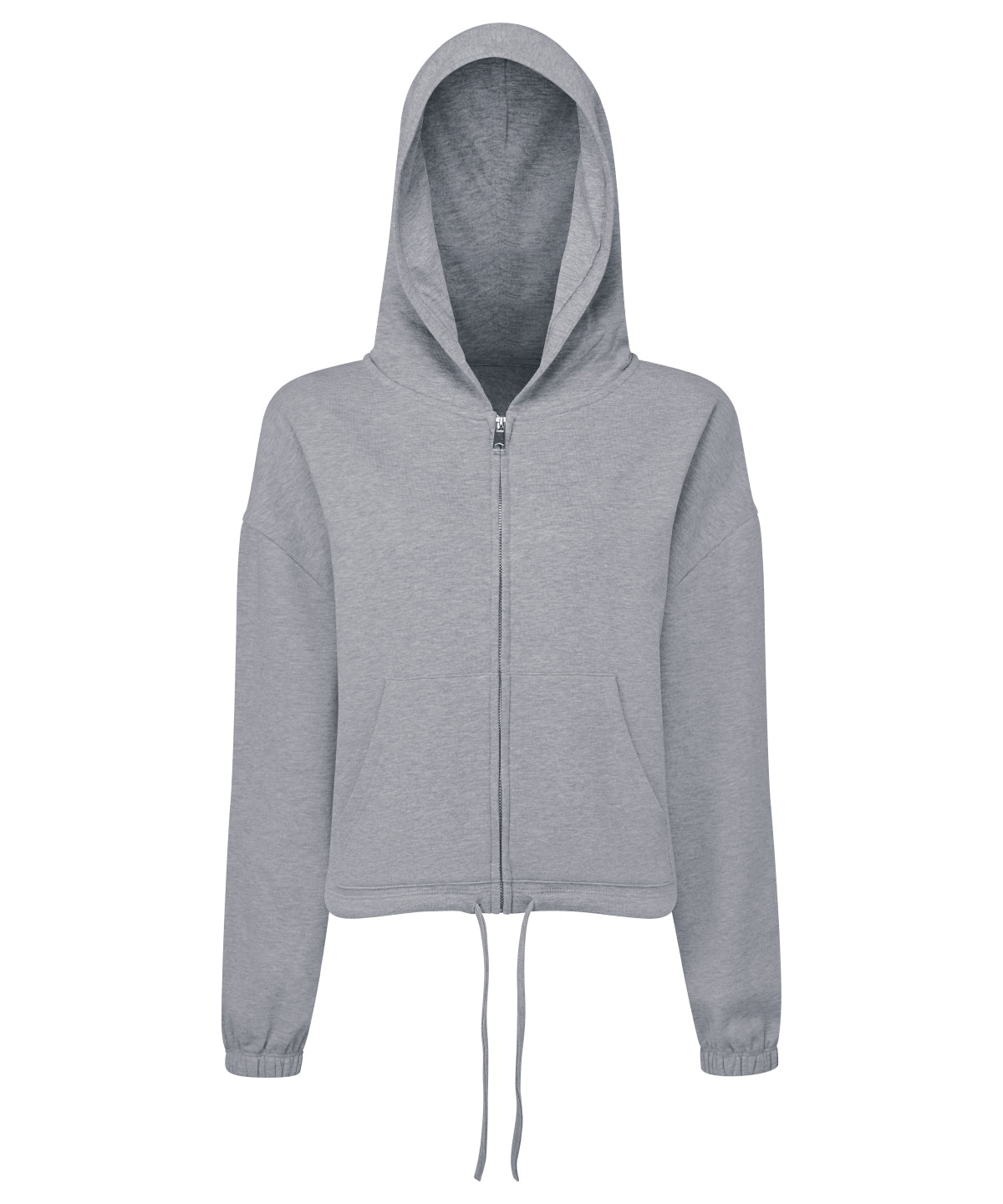 Women's TriDri® Recycled Cropped Oversize Full-Zip Hoodie - TR601