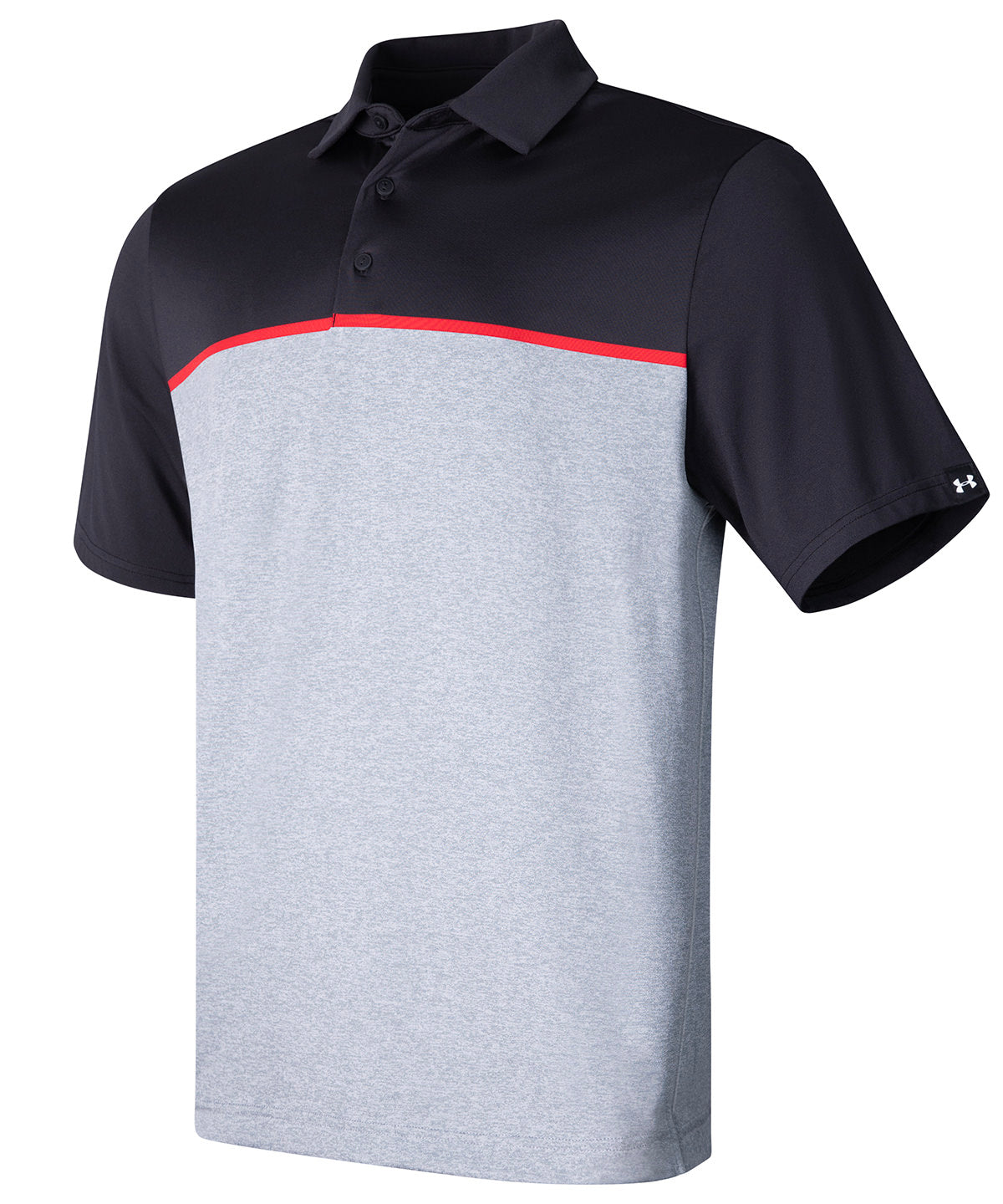 Under Armour Golf UA Playoff 3.0 Stripe Polo LB – Edge Lit - UG003